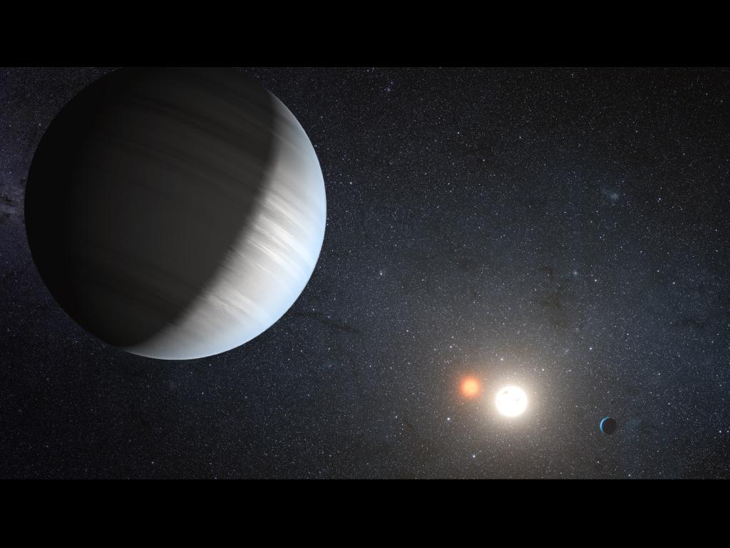 Kepler Descobre Sistema Planetário em Torno de Estrela Binária