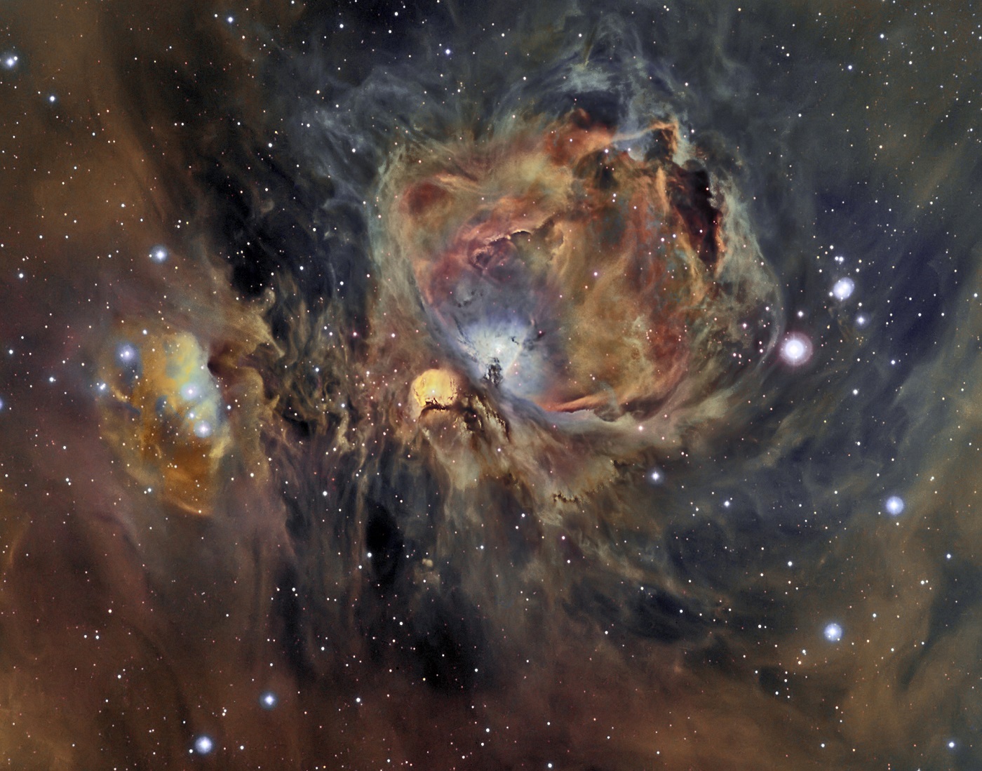 Nebulosa de Orion em Oxigénio, Hidrogénio e Enxofre