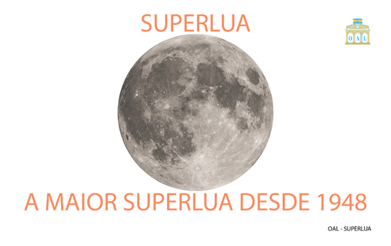 A maior Super-Lua desde 1948