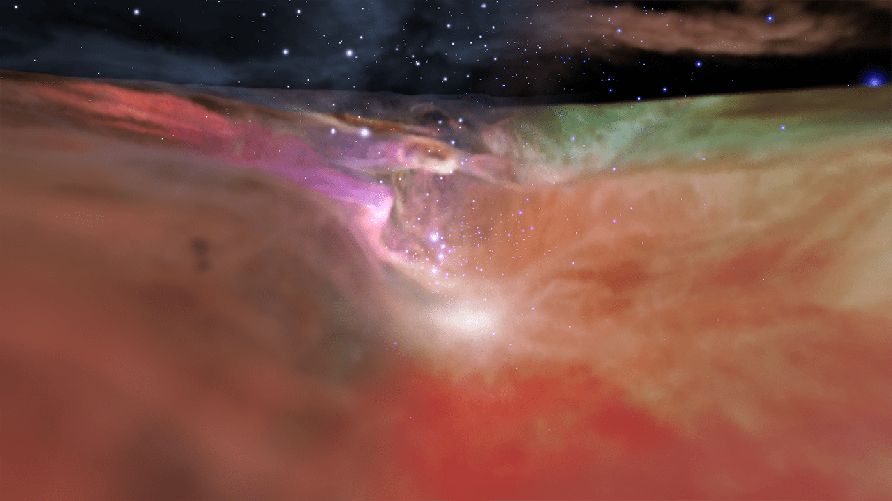 Viagem pela Nebulosa de Orion a bordo do Hubble